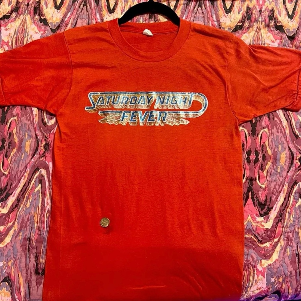 RARE Original 1977 Saturday Night Fever Vintage Tee